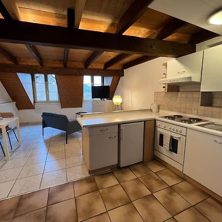 Charmant Appartement En Duplex A Porrentruy Extérieur photo
